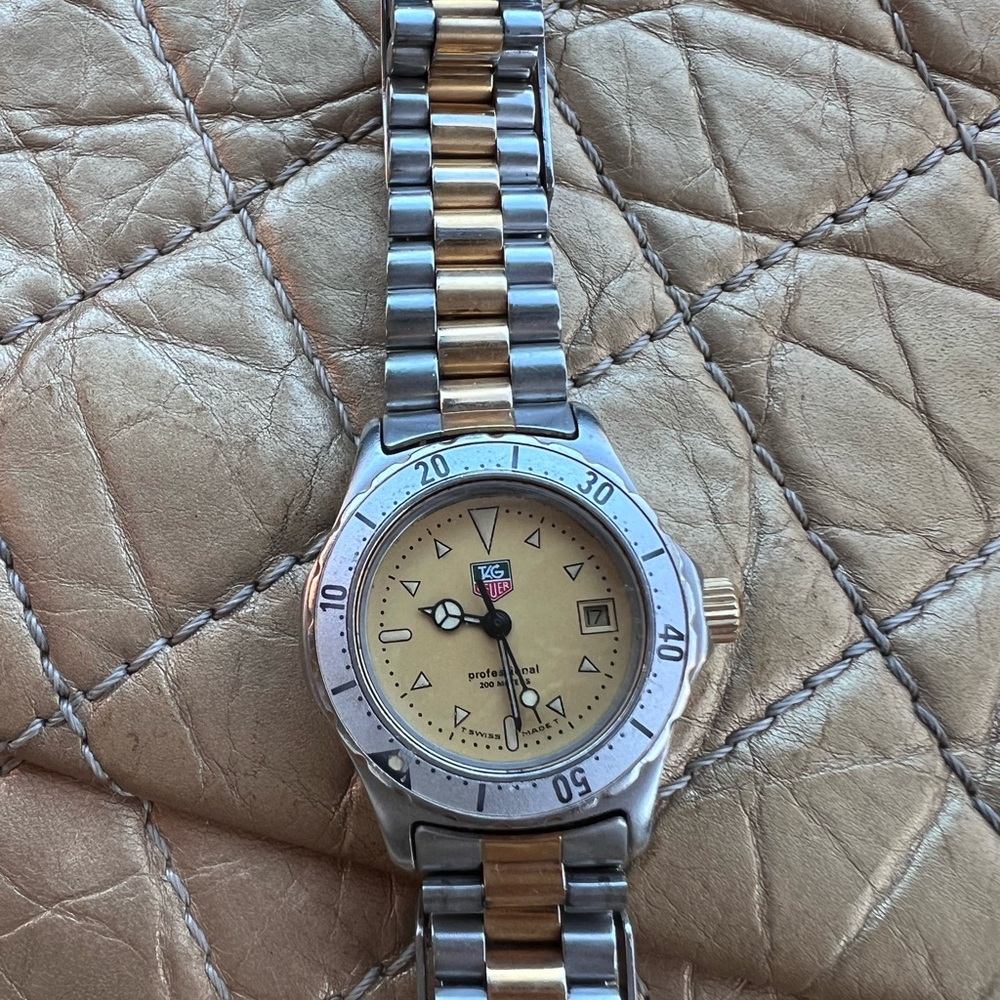 Tag Heuer Silver and Gold Women's Watch - Picture 13 of 17